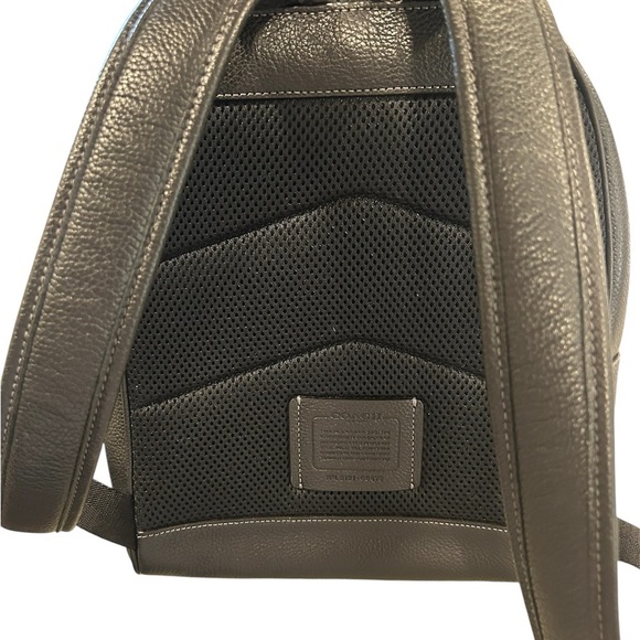 Coach Black Leather Backpack - Picture 5 of 14